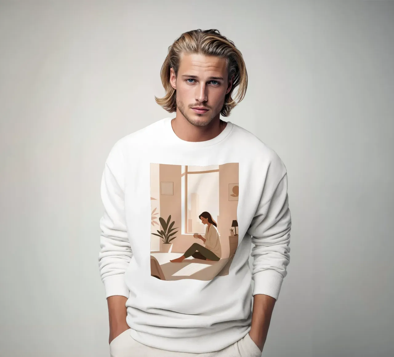 Calma urbana felpa da Maison Solis