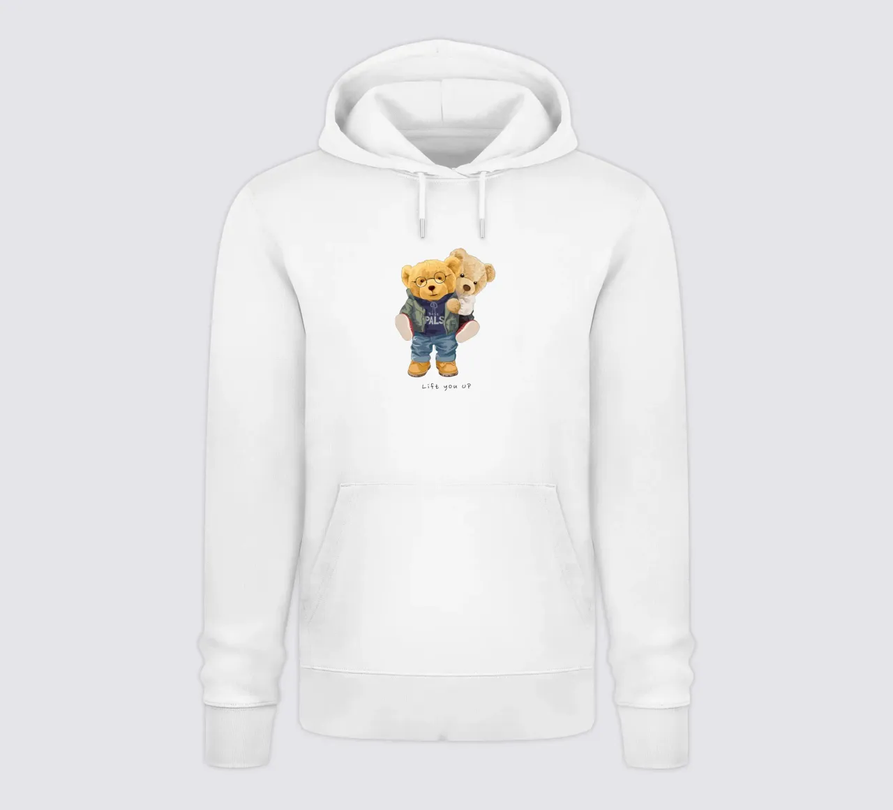 Orsi che ti sollevano felpa con cappuccio da Bear Tees