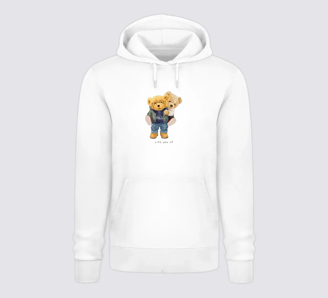 Orsi che ti sollevano felpa con cappuccio da Bear Tees