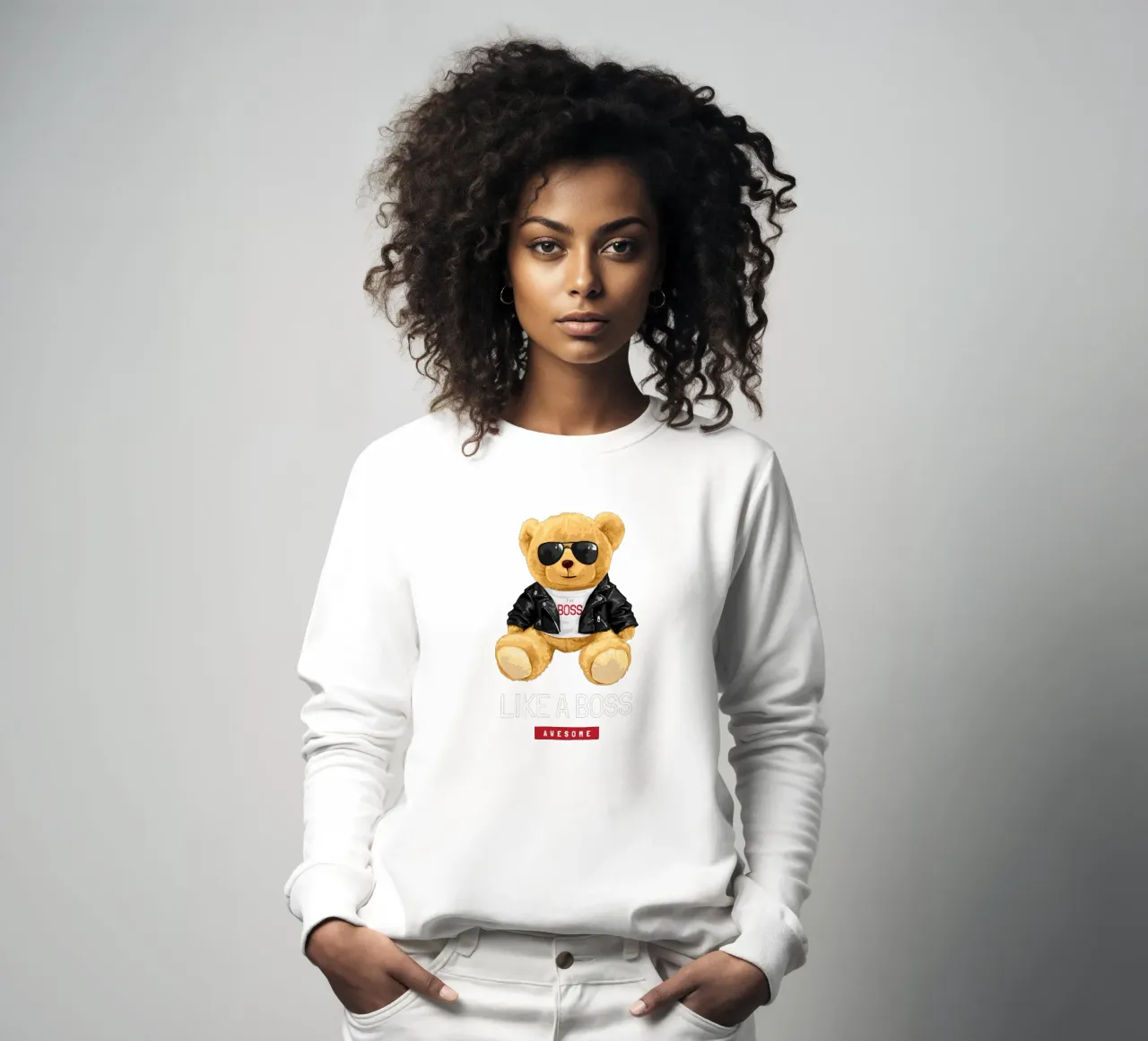 Come un capo Bär felpa da Bear Tees