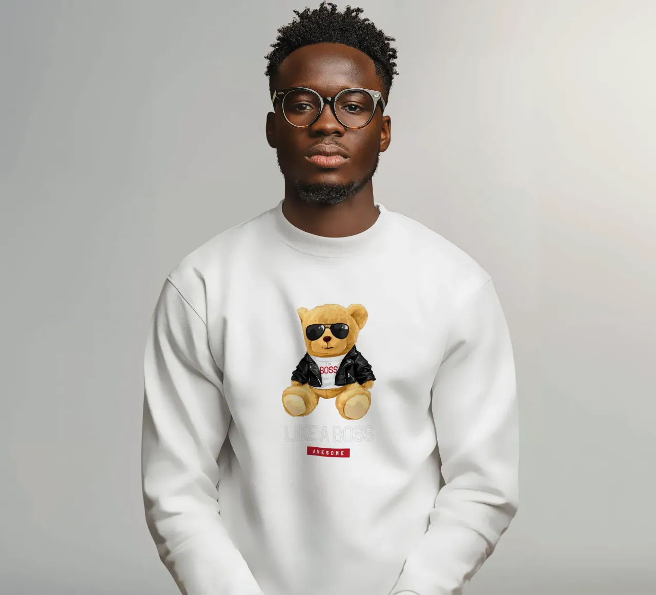 Come un capo Bär felpa da Bear Tees