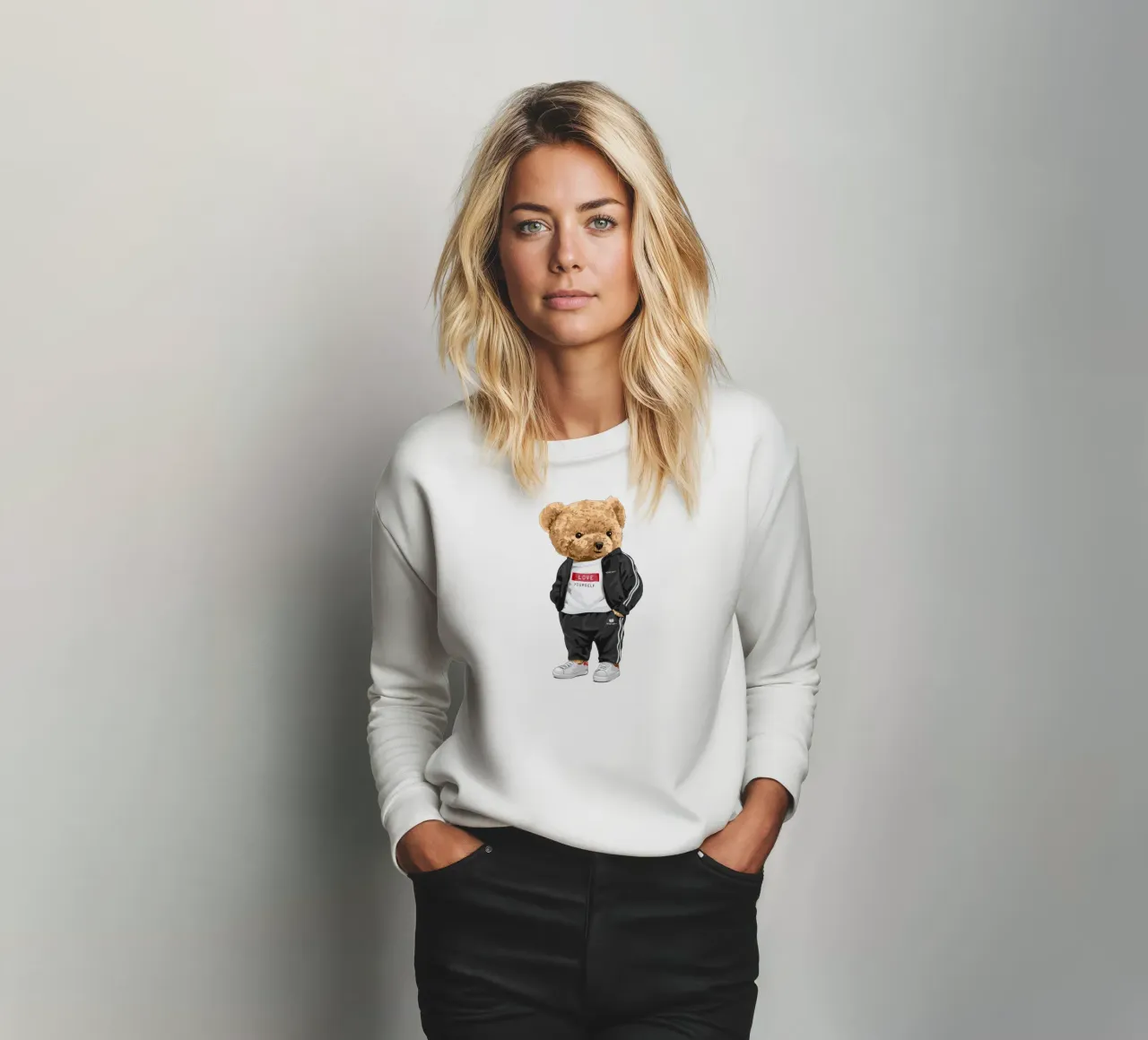 Amarsi Bär felpa da Bear Tees