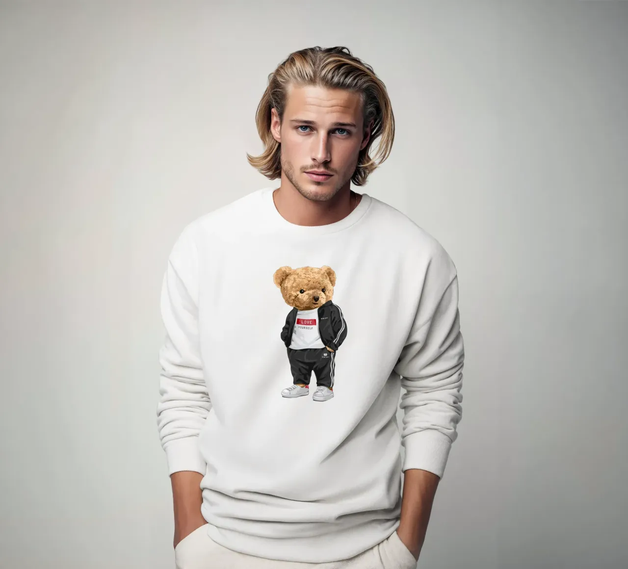 Amarsi Bär felpa da Bear Tees