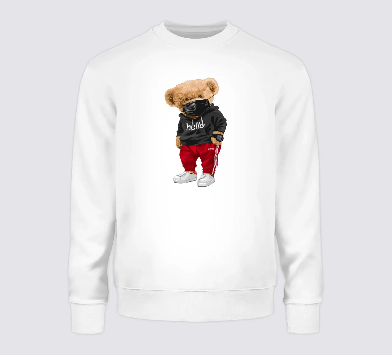 Maschere Covit orso felpa da Bear Tees