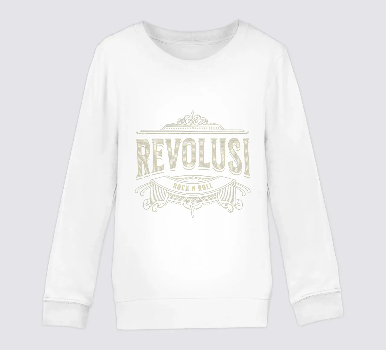 Rivoluzione rock n roll felpa bambino da Gunawan Rb