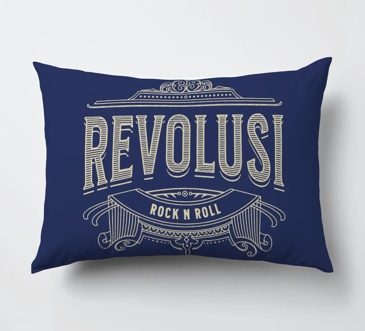 Rivoluzione rock n roll cuscino da Gunawan Rb