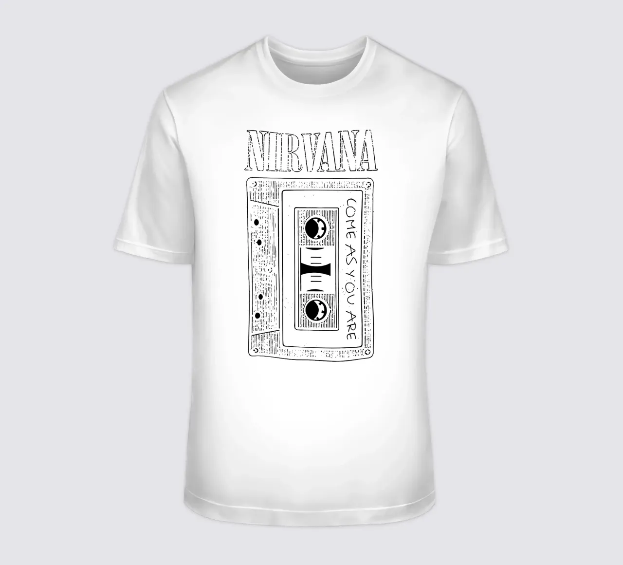 Come As You Are Cassette t-shirt da Gunawan Rb