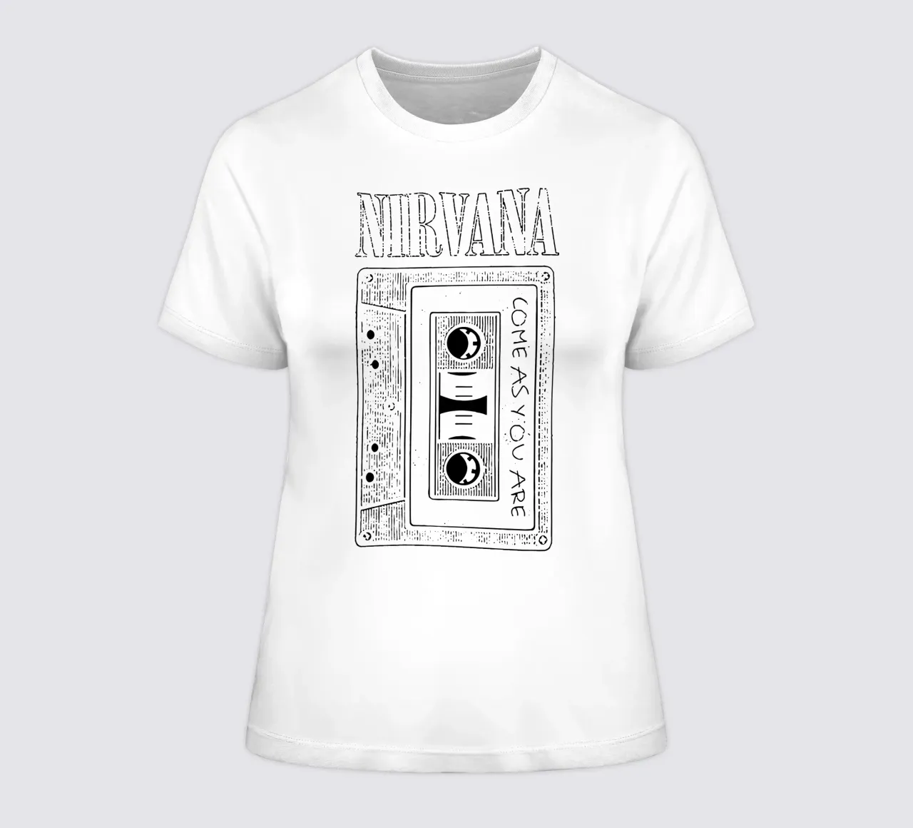 Come As You Are Cassette t-shirt da donna da Gunawan Rb