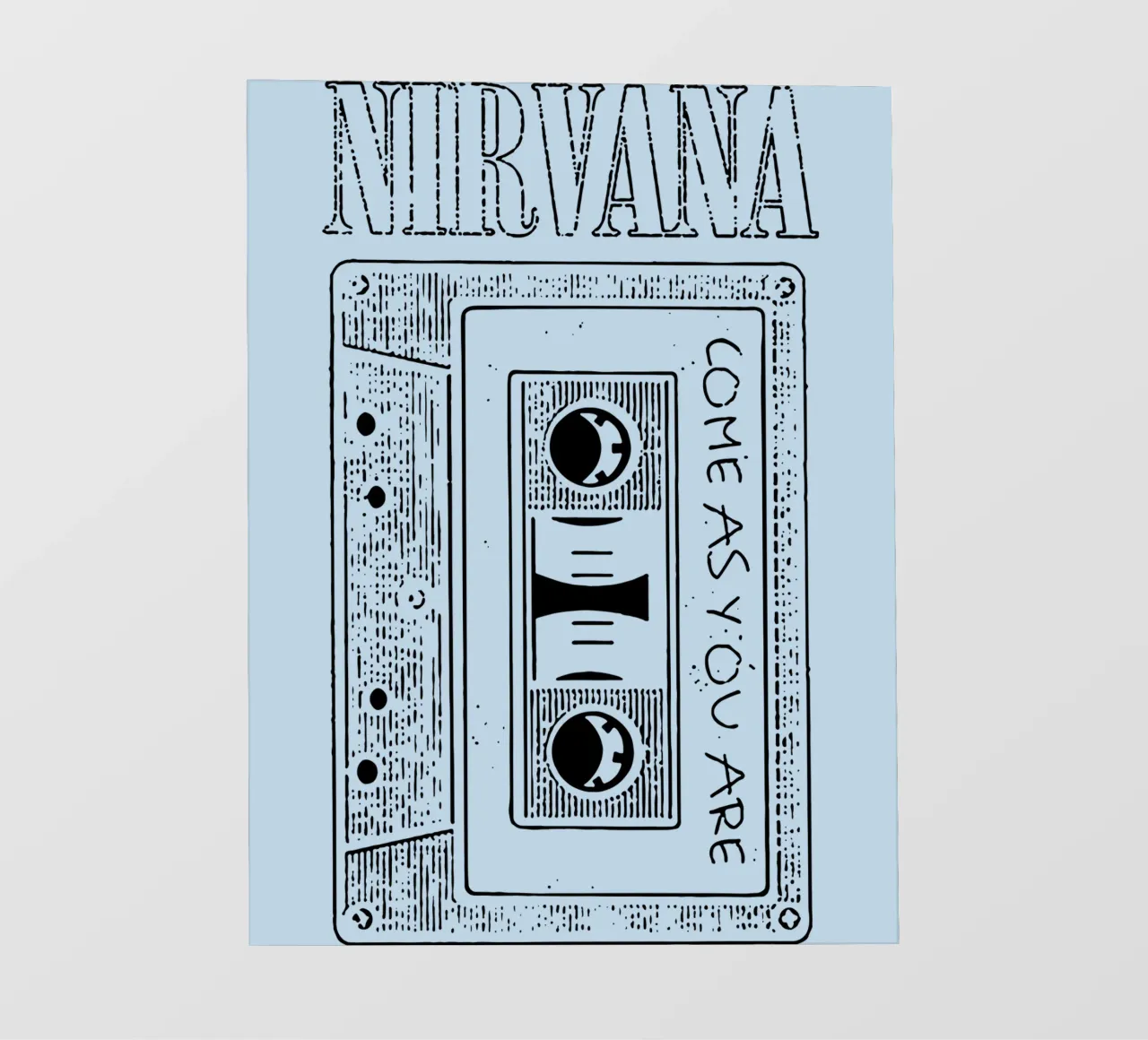 Come As You Are Cassette pellicola backlit da Gunawan Rb