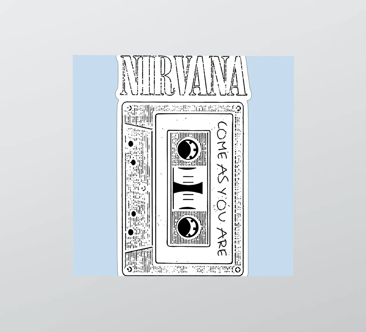 Come As You Are Cassette adesivo da Gunawan Rb
