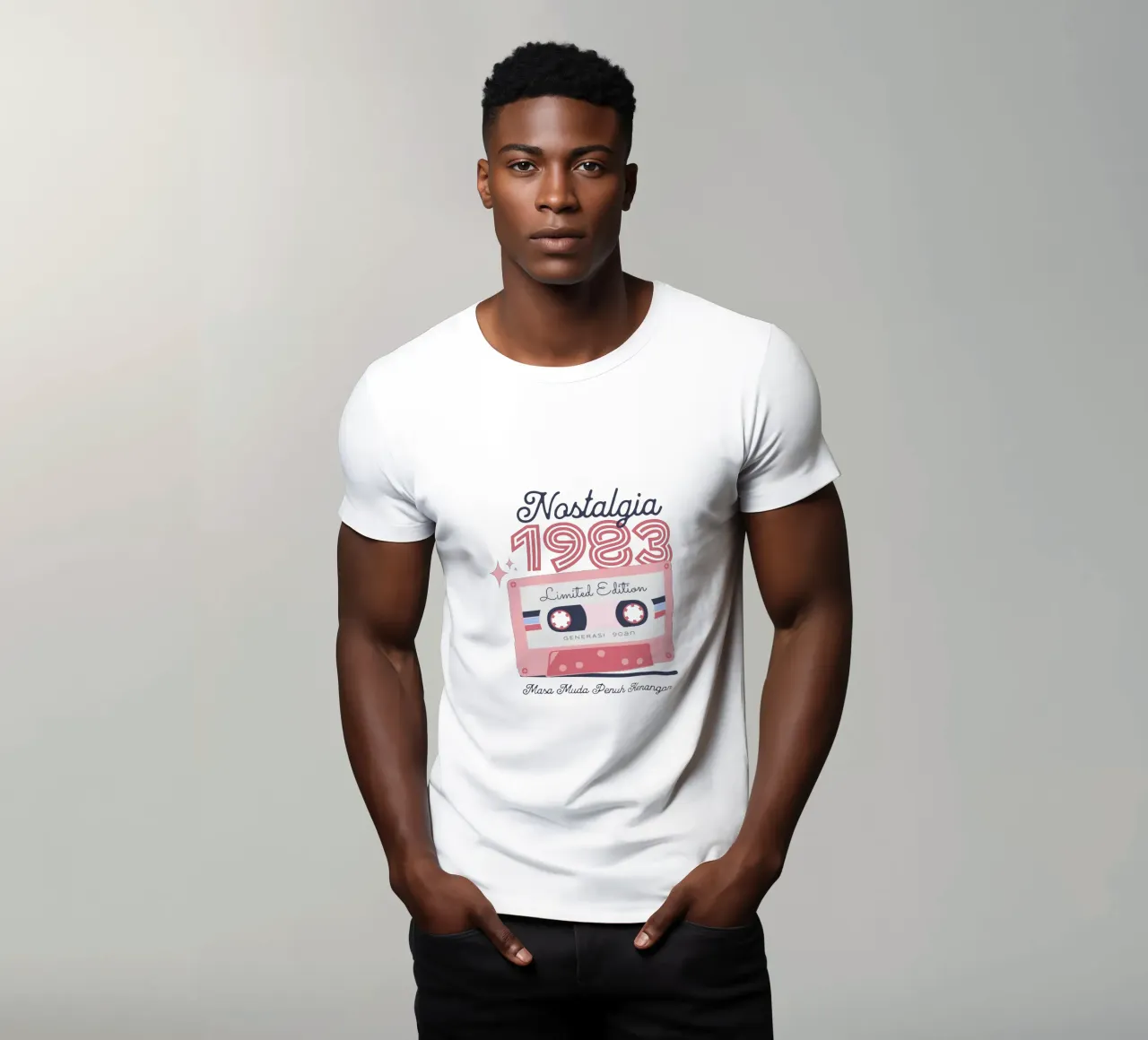 Nostalgia 1983 t-shirt da Gunawan Rb