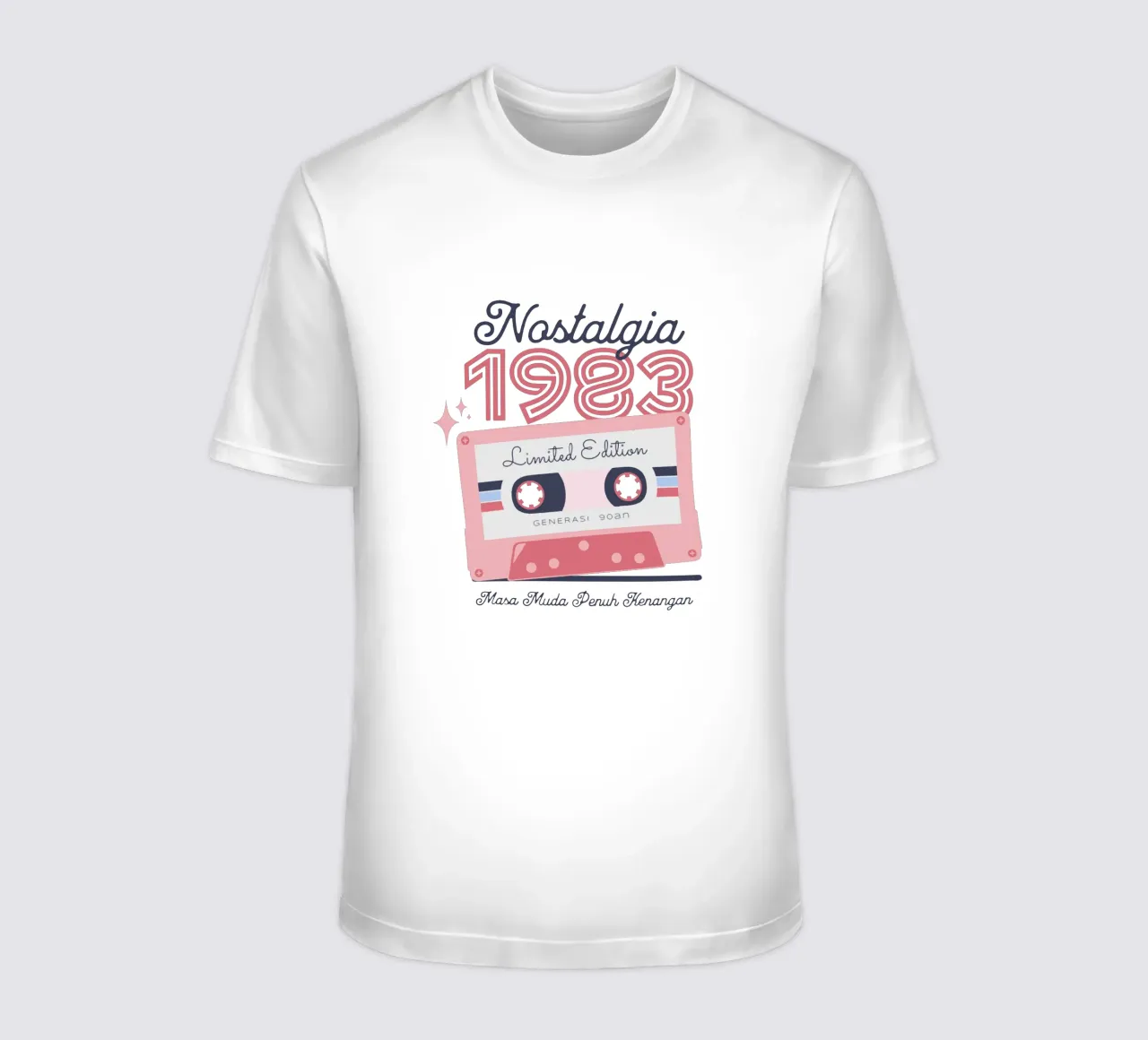 Nostalgia 1983 t-shirt da Gunawan Rb