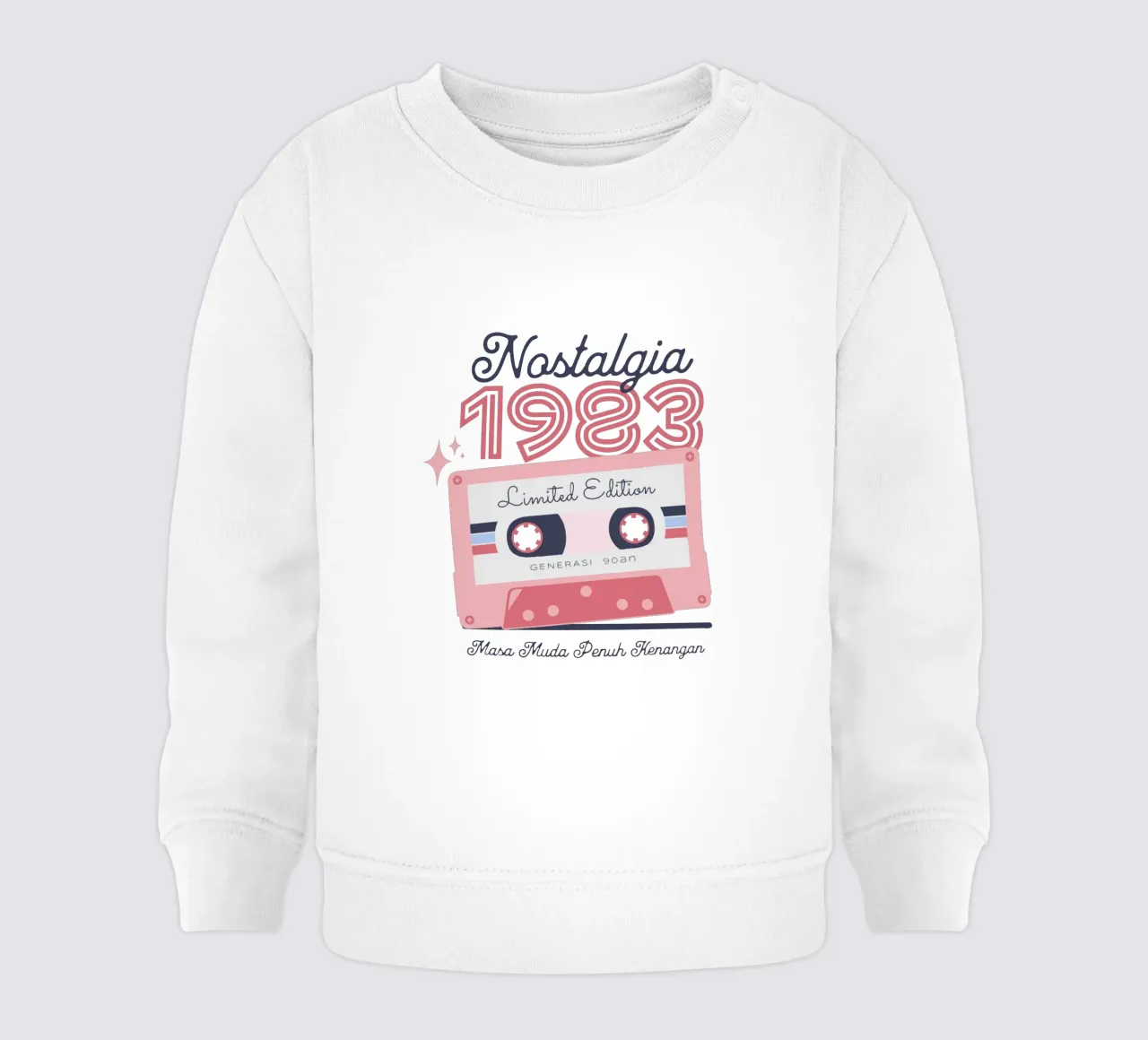 Nostalgia 1983 felpa neonato da Gunawan Rb