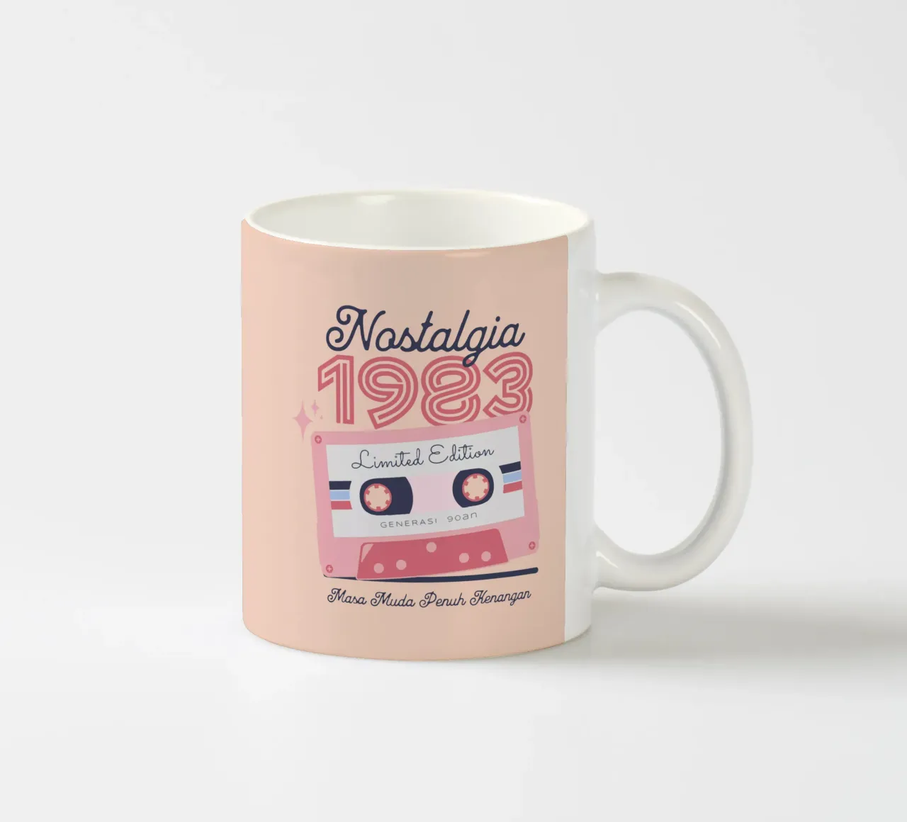 Nostalgia 1983 tazza in ceramica da Gunawan Rb