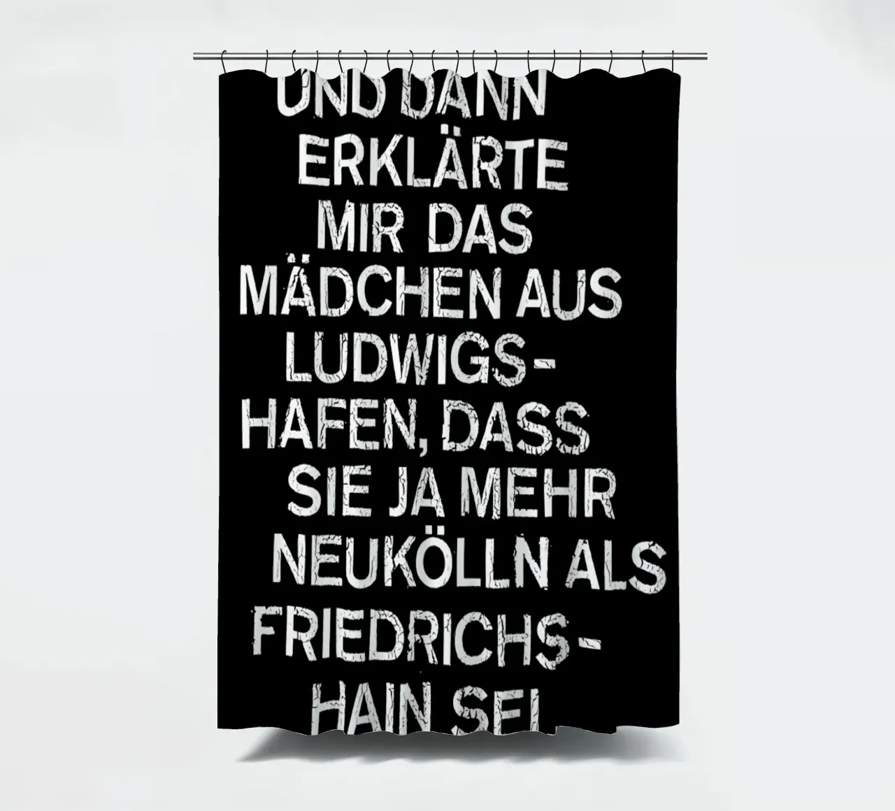 Ludwigshafen Duschvorhang von Herzette