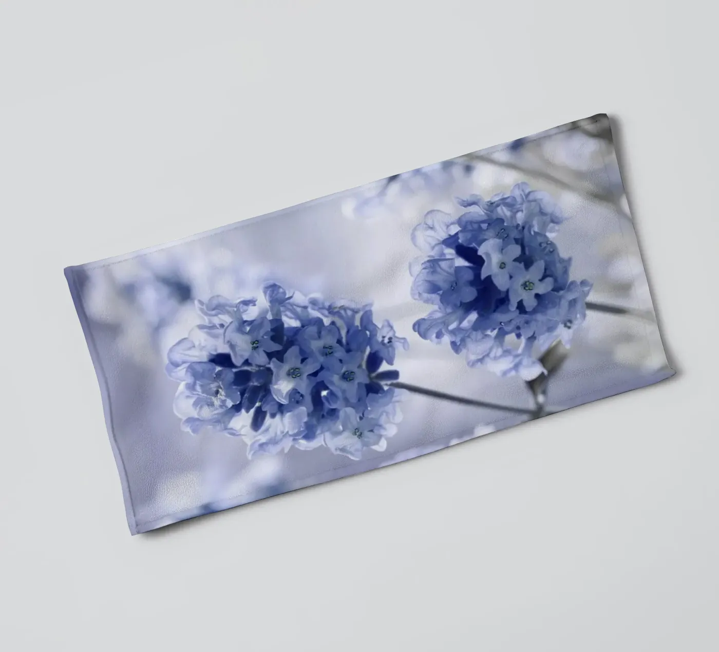 Lavendel badhanddoek van Atteloi Fotografie