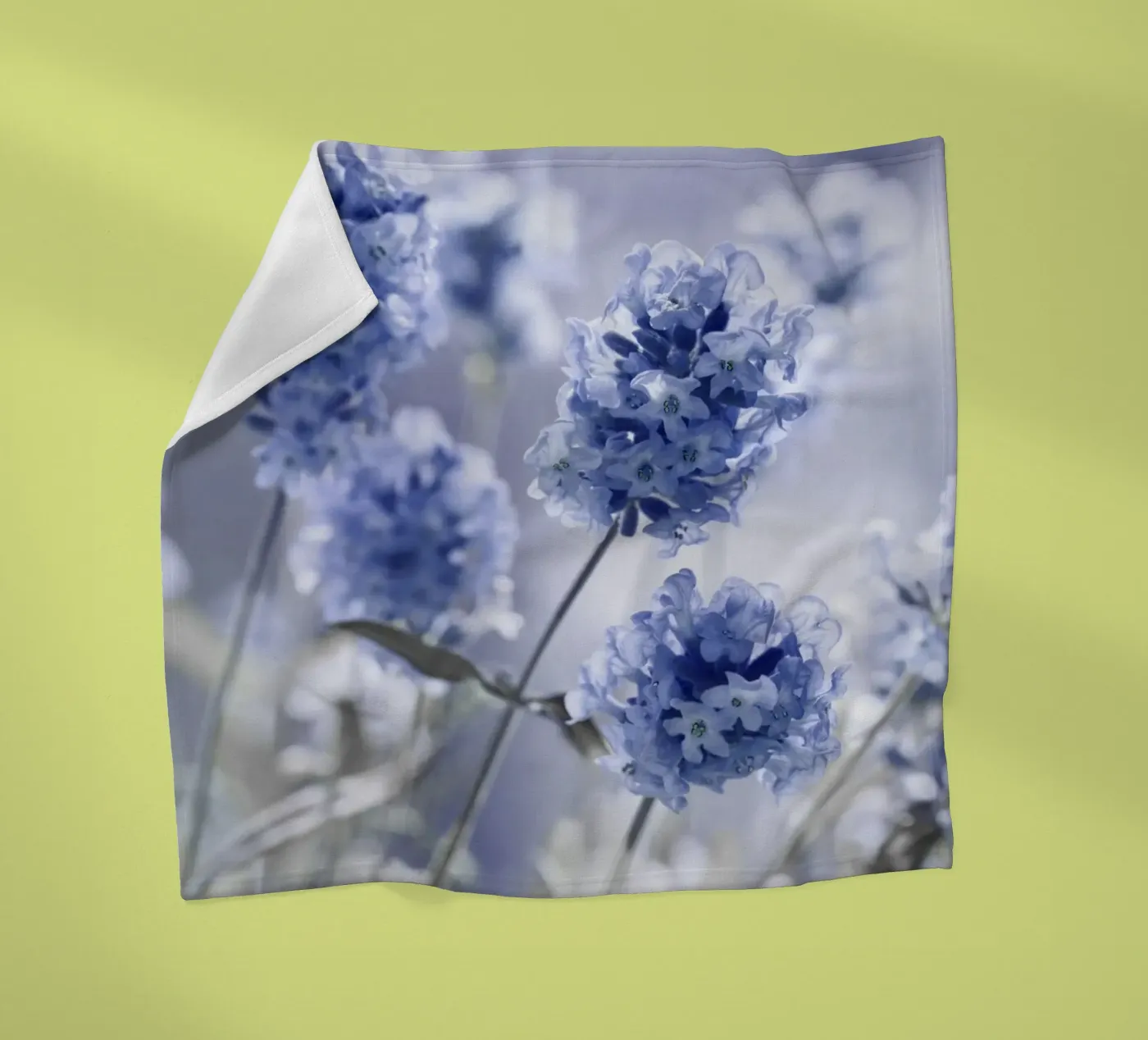 Lavender fleecedeken van Atteloi Fotografie