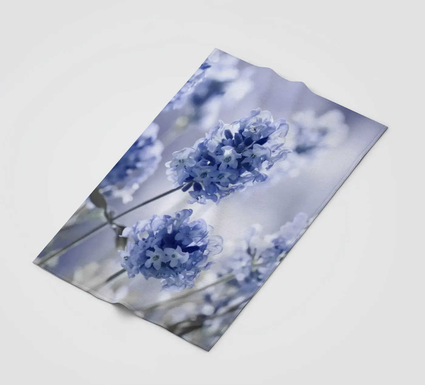 Lavender fleecedeken van Atteloi Fotografie