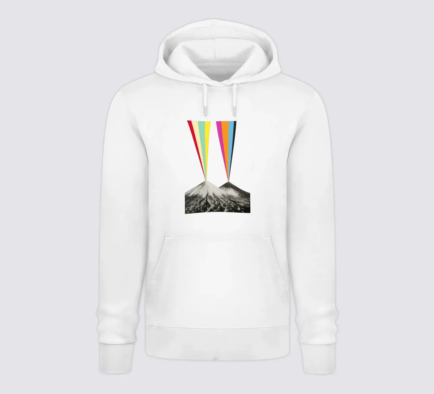 Vulkanen hoodie van Cassia Beck Collage