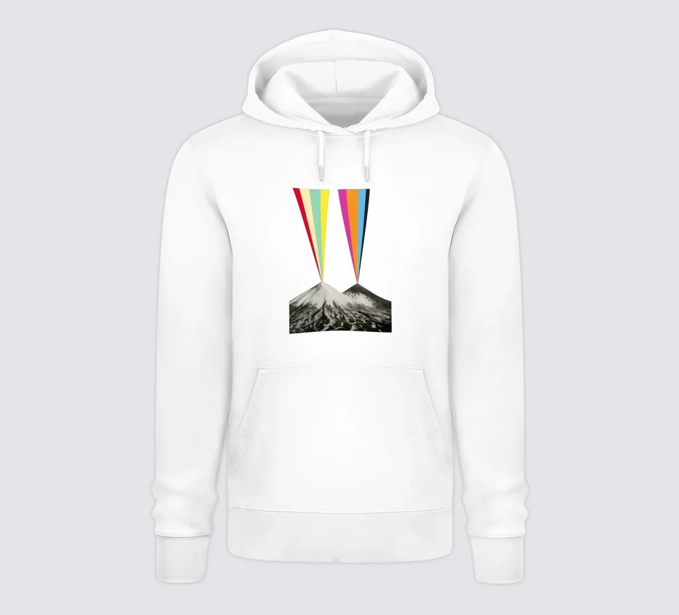 Vulkanen hoodie van Cassia Beck Collage