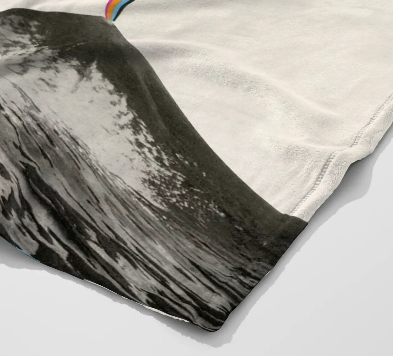 Vulkane Fleecedecke von Cassia Beck Collage