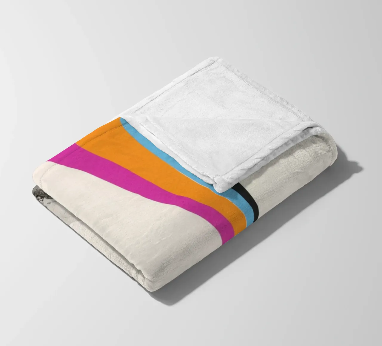 Vulkane Fleecedecke von Cassia Beck Collage