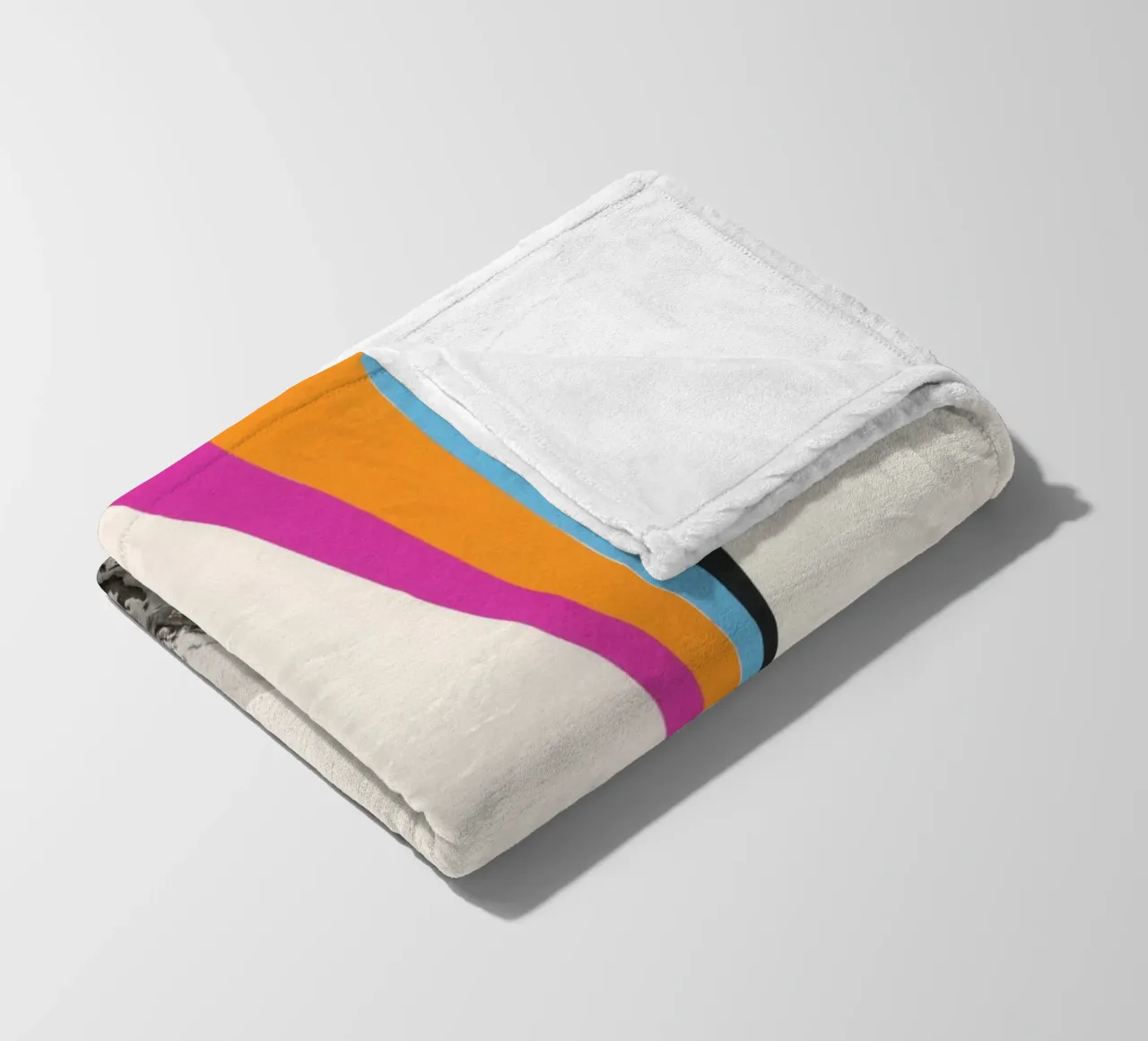 Vulkane Fleecedecke von Cassia Beck Collage