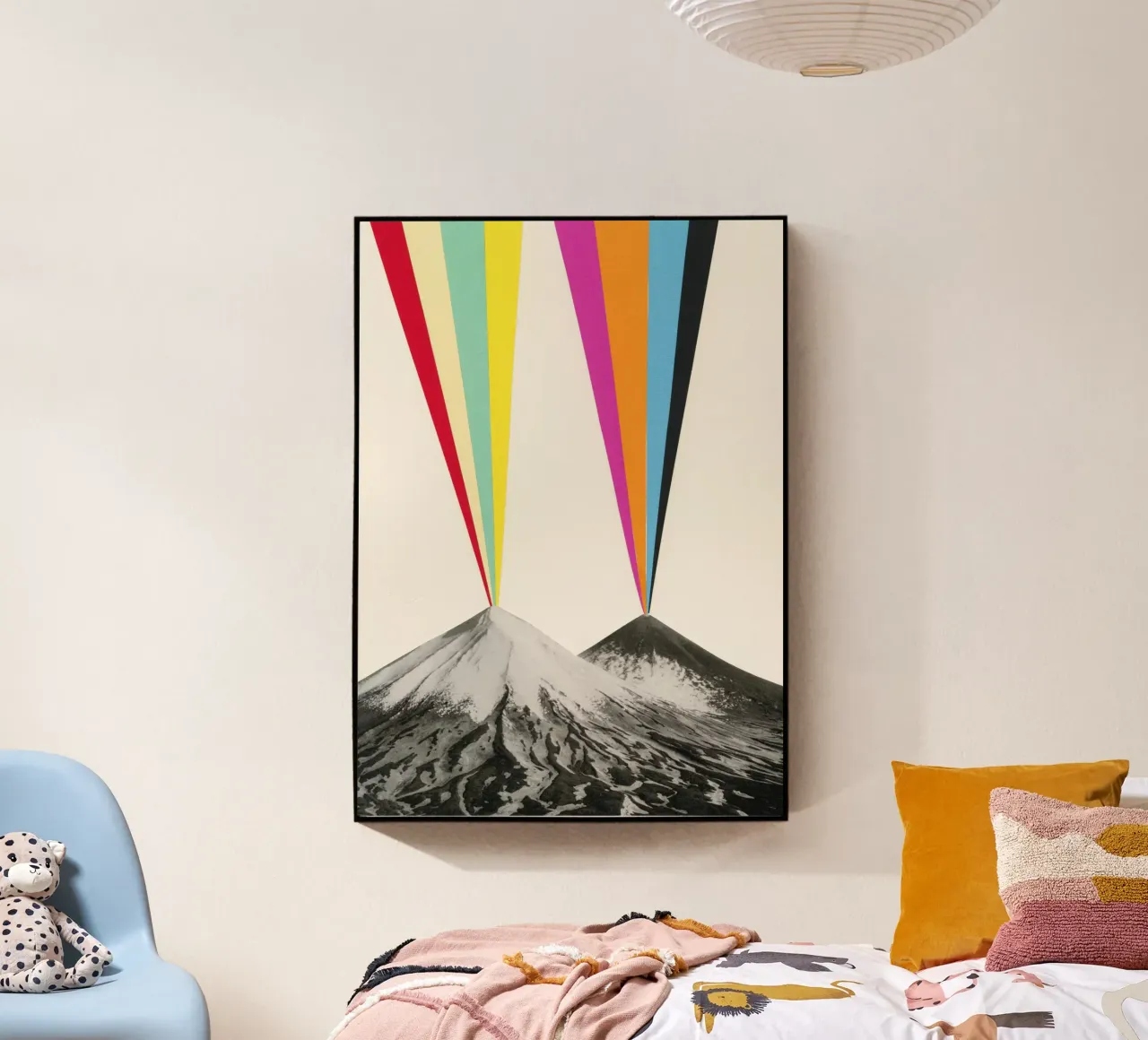 Vulcani plexiglass da Cassia Beck Collage