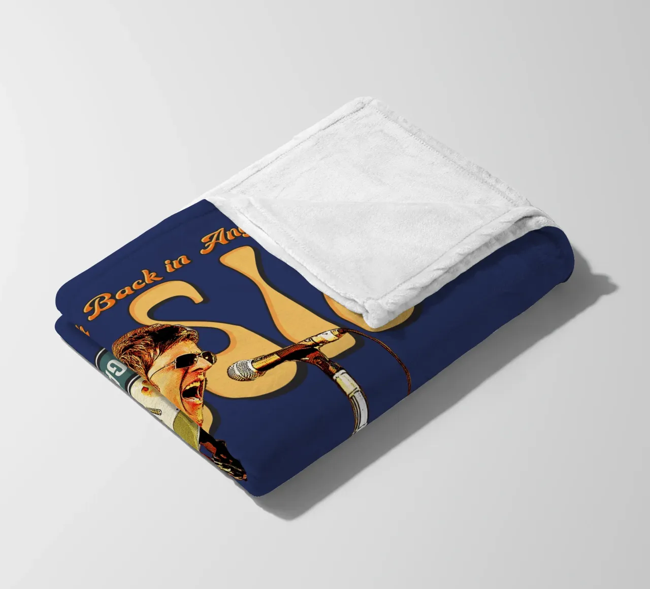 Non guardate indietro con rabbia coperta in pile da Gunawan Rb