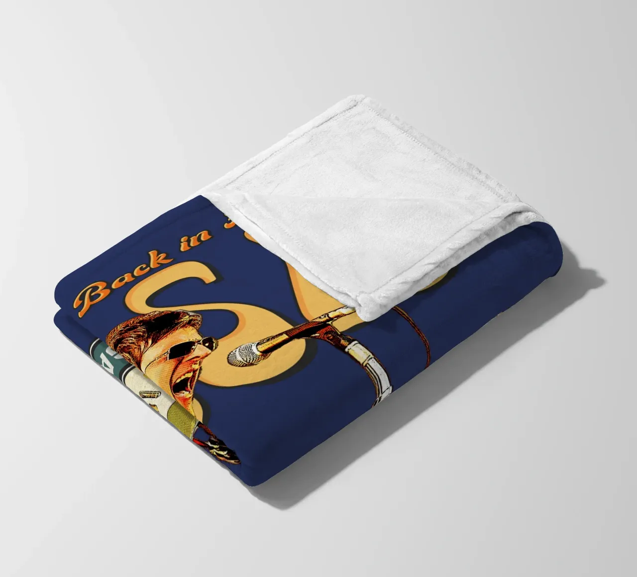 Non guardate indietro con rabbia coperta in pile da Gunawan Rb