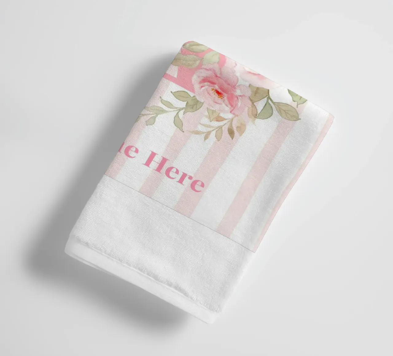 Letter A, Personalized Name Print, Personalized initial towel by The Custom Letter