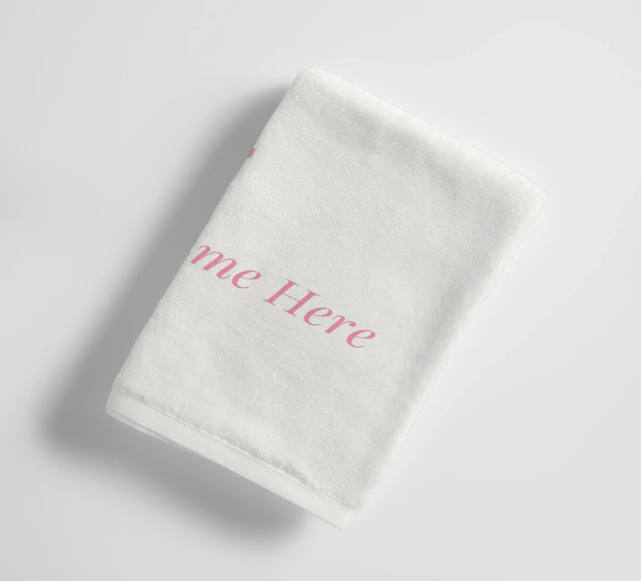 Letter F, Personalized Name Print, Personalized initial towel by The Custom Letter