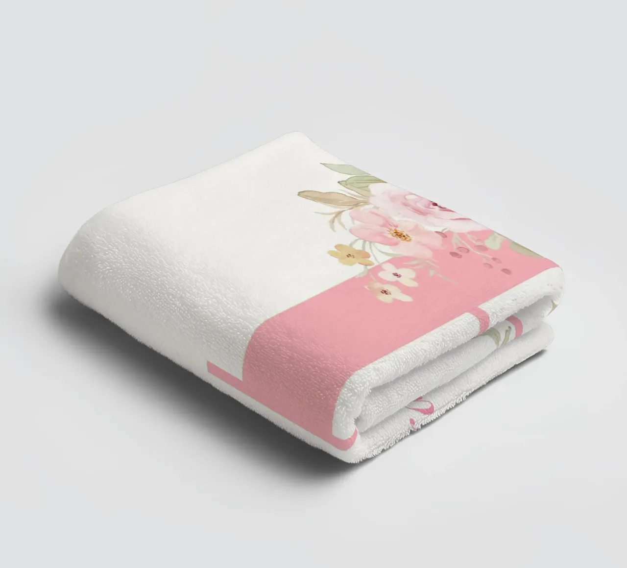 Letter F, Personalized Name Print, Personalized initial towel by The Custom Letter