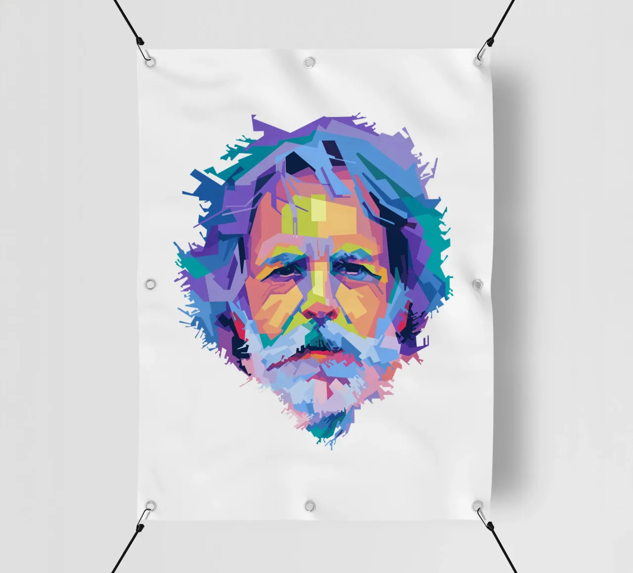 Bob Weir Pop Art telo in pvc da Alkahfsmart