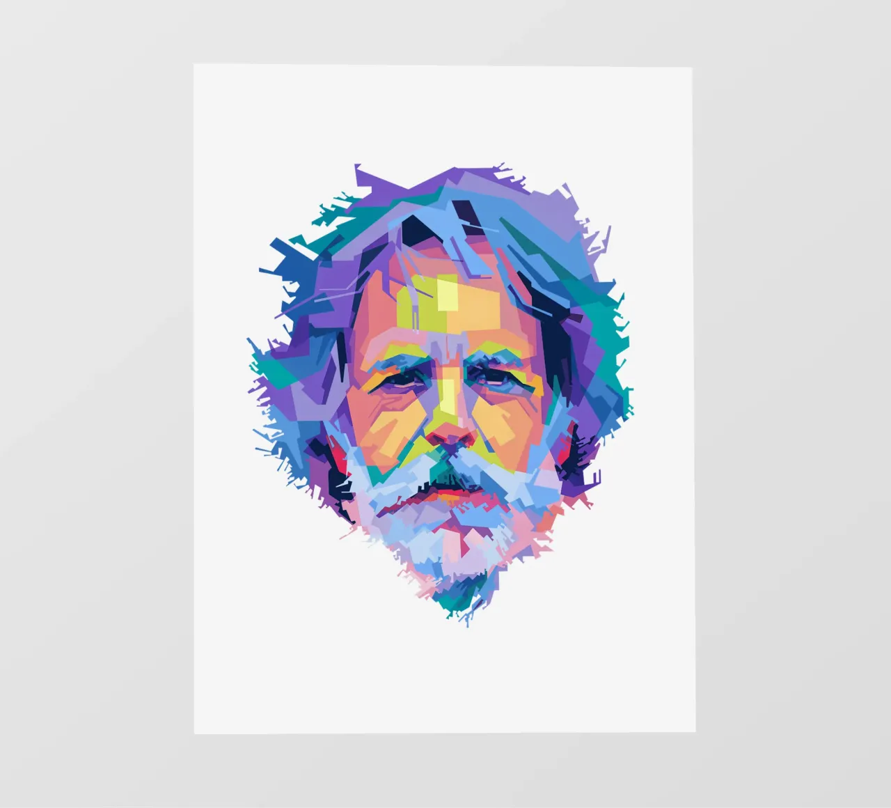 Bob Weir Pop Art telo in pvc da Alkahfsmart