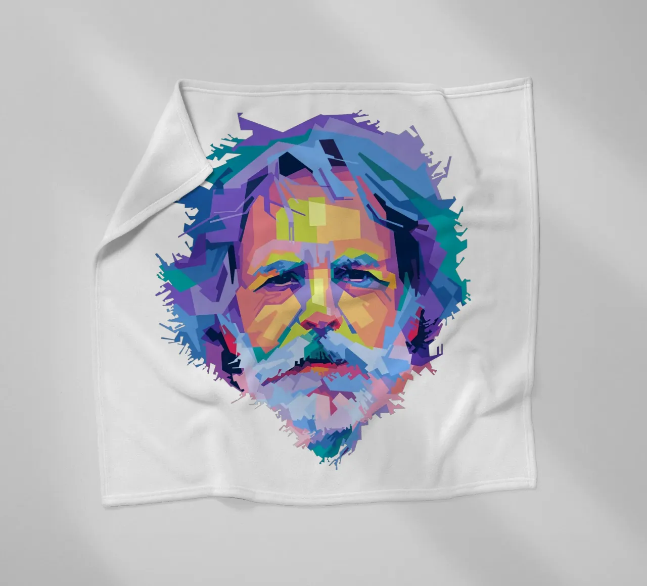 Bob Weir Pop Art coperta in pile da Alkahfsmart