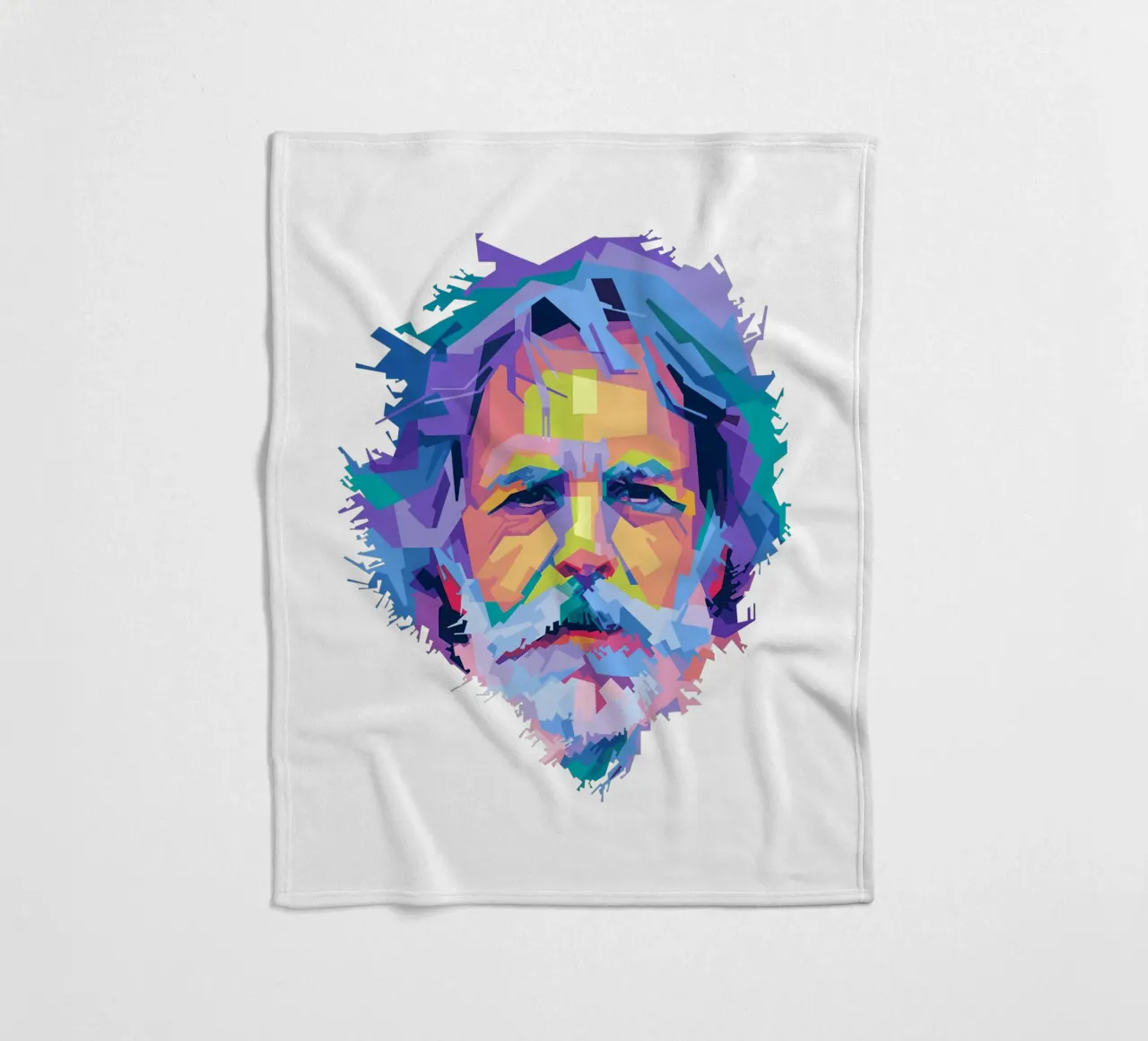 Bob Weir Pop Art coperta in pile da Alkahfsmart