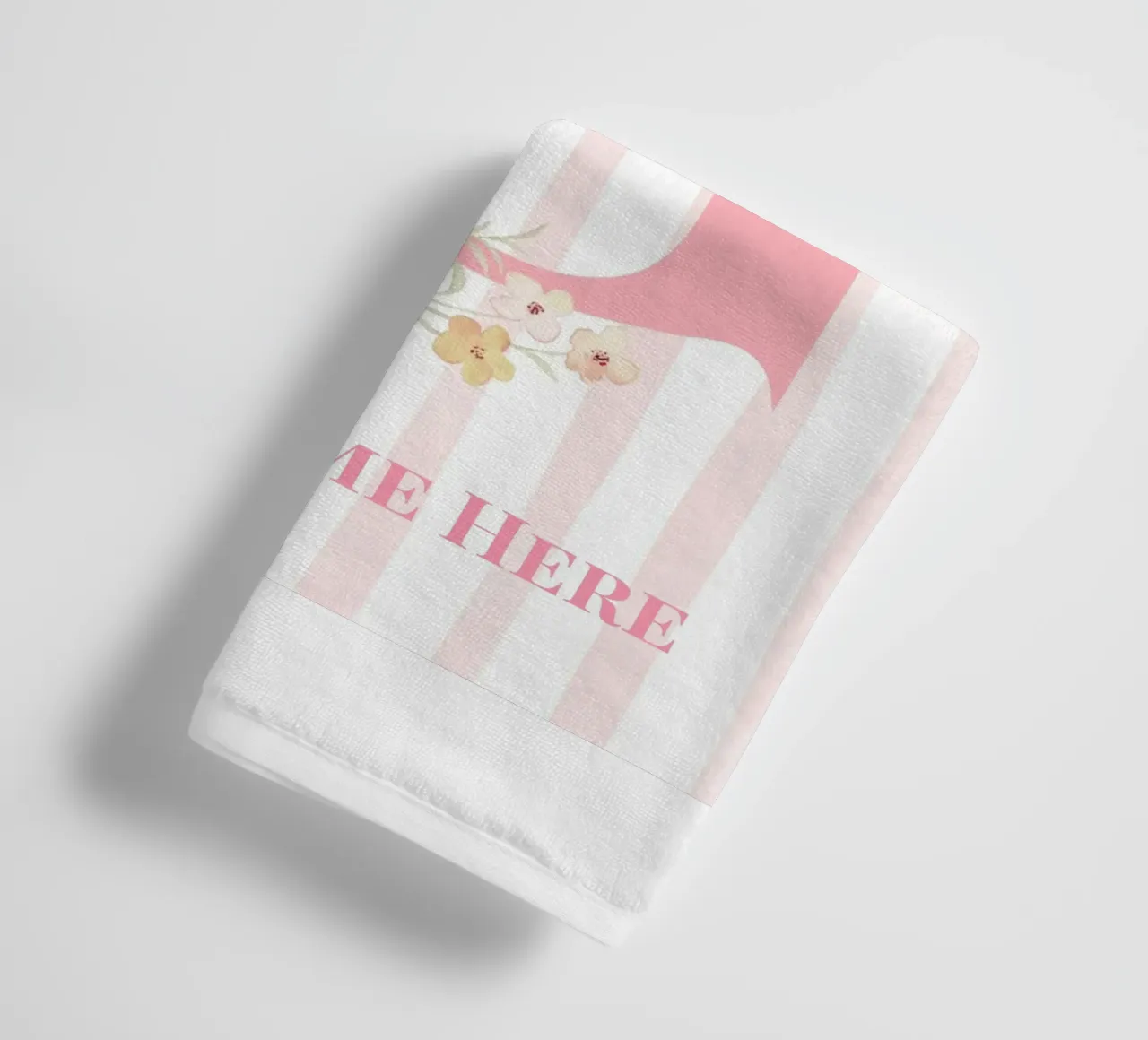 Letter G, Personalized Name Print, Personalized initial towel by The Custom Letter