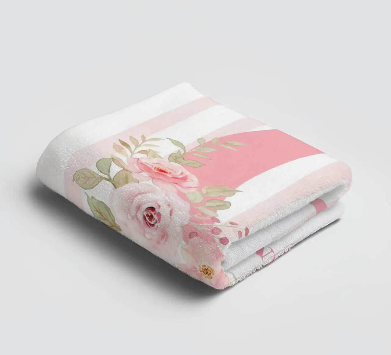 Letter G, Personalized Name Print, Personalized initial towel by The Custom Letter