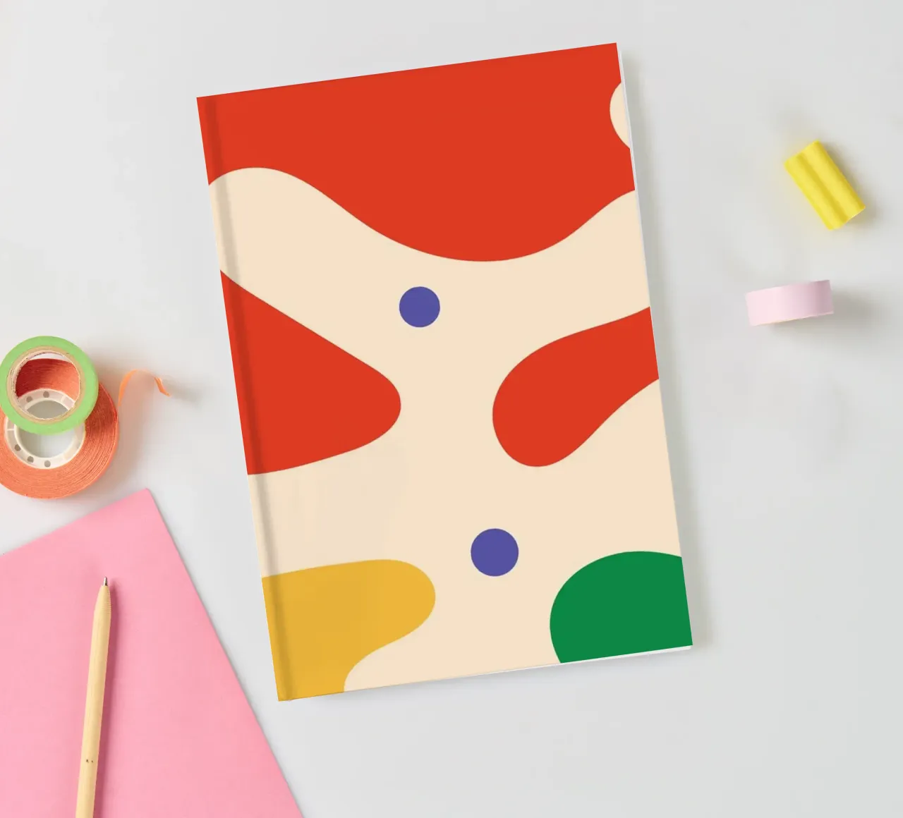 Blob Water Drop Summer notebook by Studio Fun Boy