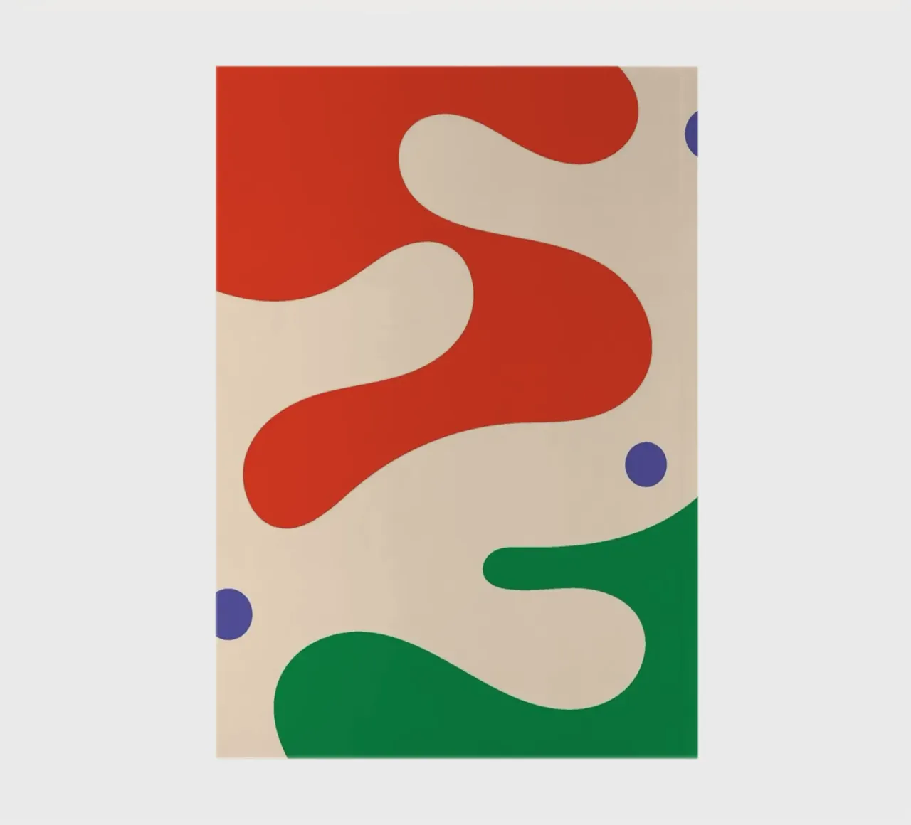 Blob Water Drop Summer notebook by Studio Fun Boy