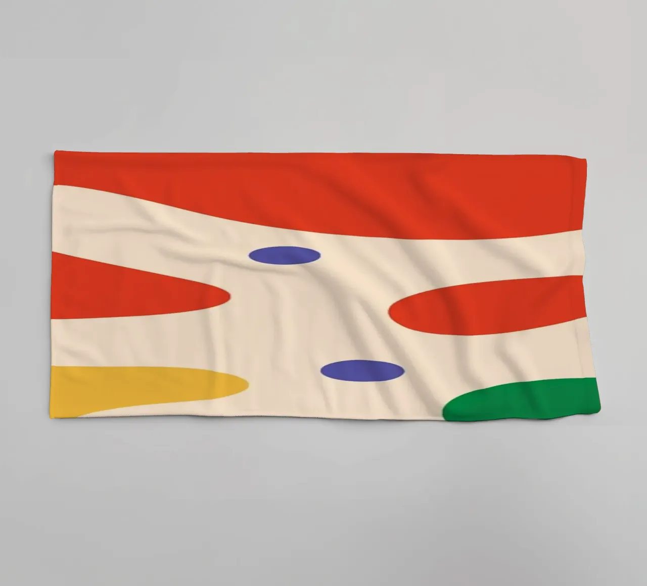 Blob Wassertropfen Sommer Handtuch von Studio Fun Boy