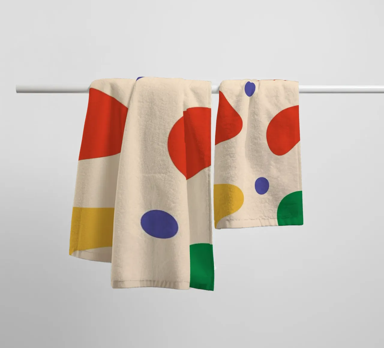 Blob Wassertropfen Sommer Handtuch von Studio Fun Boy