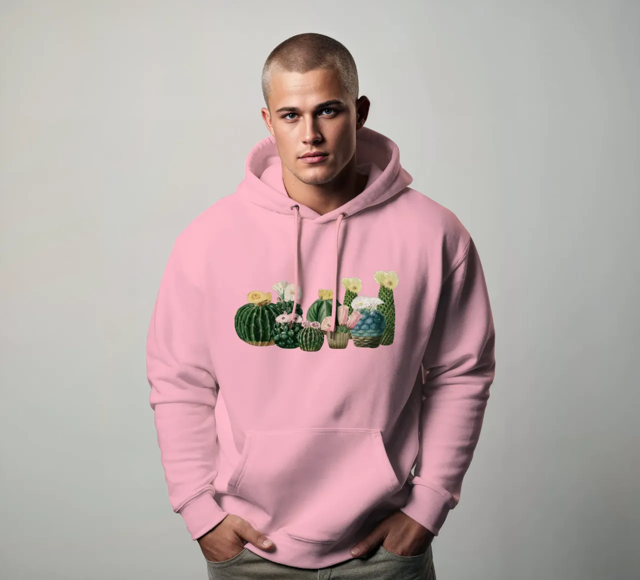 Cactustuin hoodie van Cassia Beck Collage