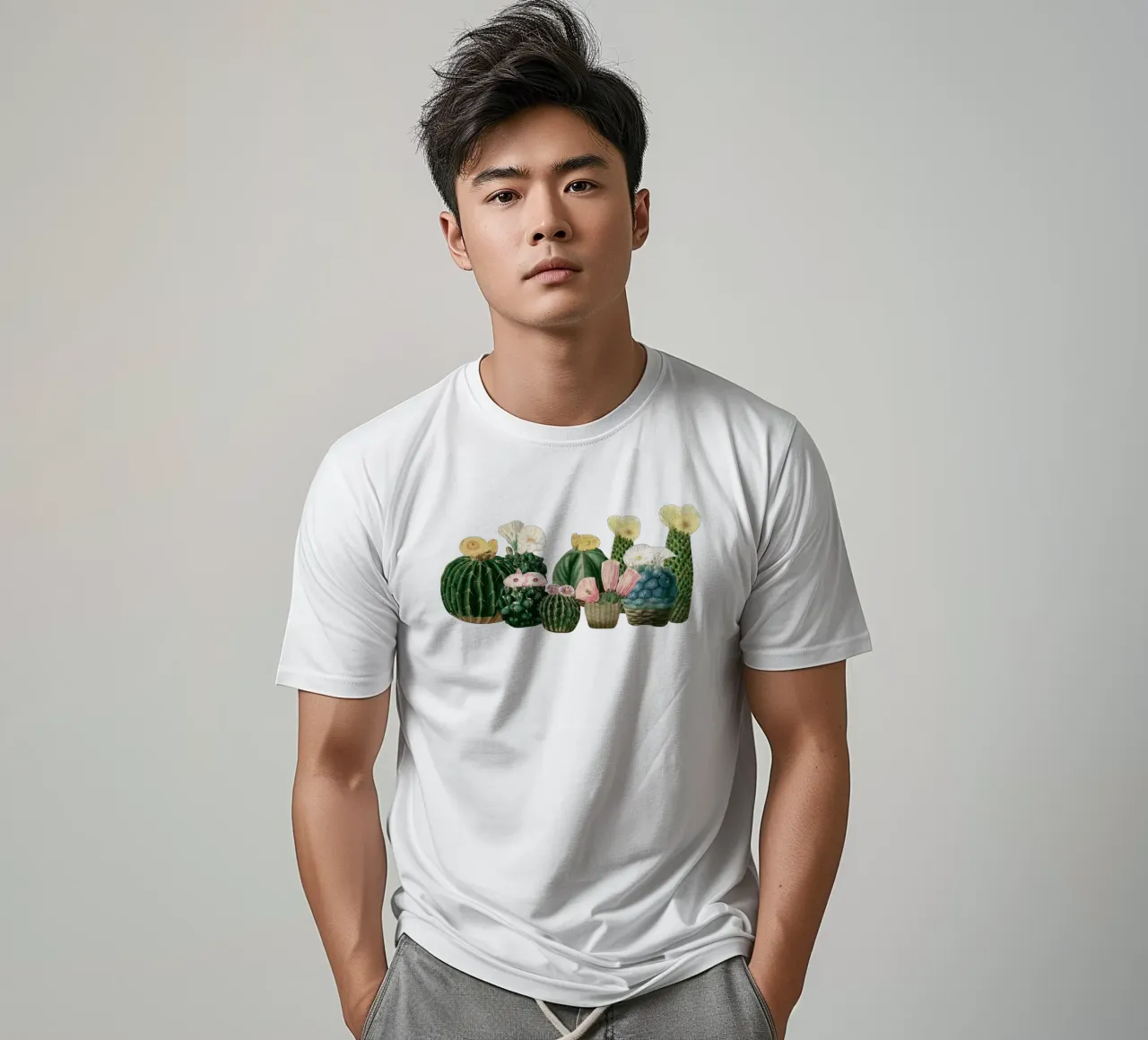 Giardino dei cactus t-shirt da Cassia Beck Collage