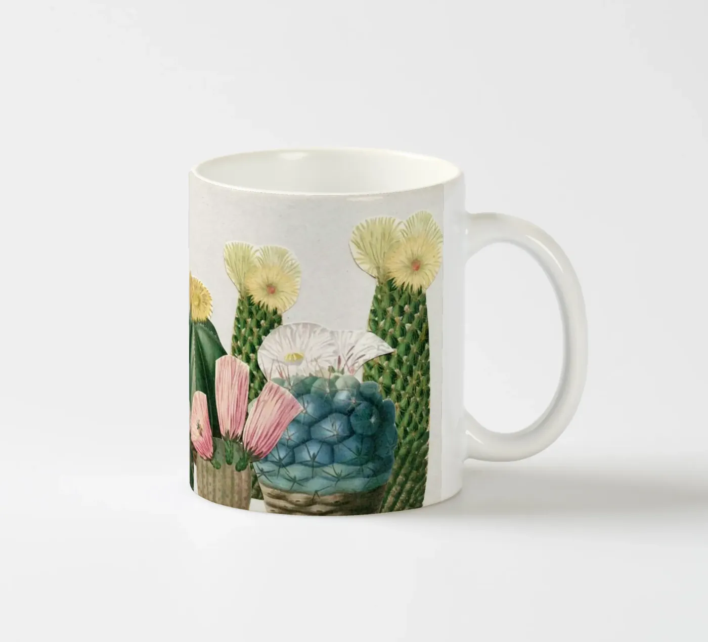 Cactus Garden keramische mok van Cassia Beck Collage