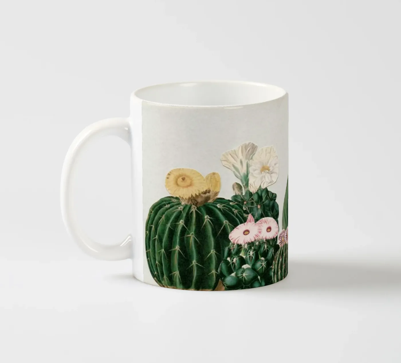 Cactus Garden keramische mok van Cassia Beck Collage