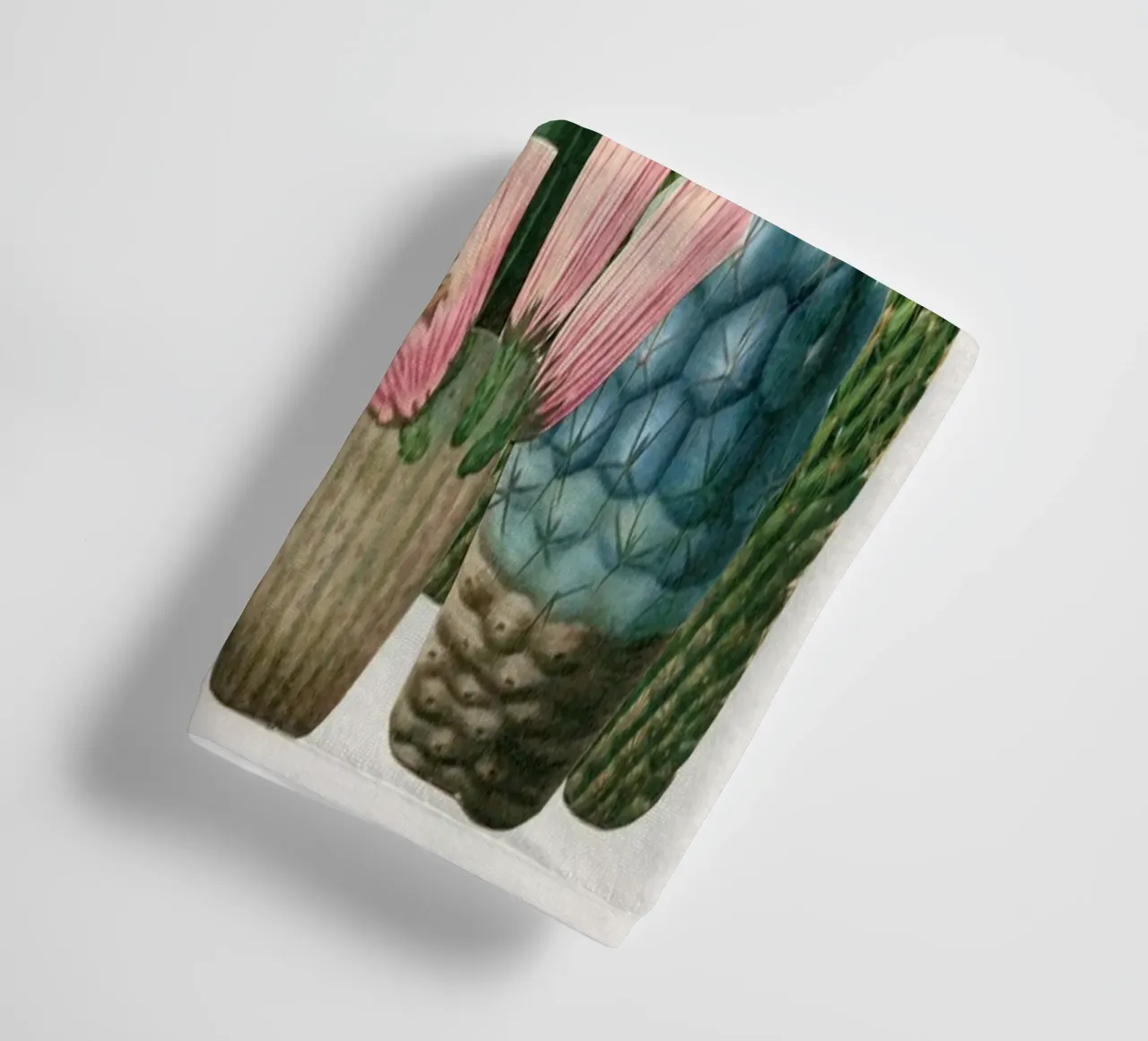 Cactustuin badhanddoek van Cassia Beck Collage