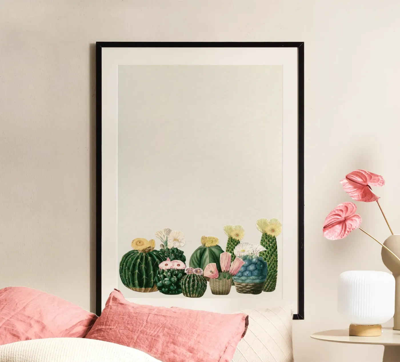 Cactus Garden poster by Cassia Beck Collage