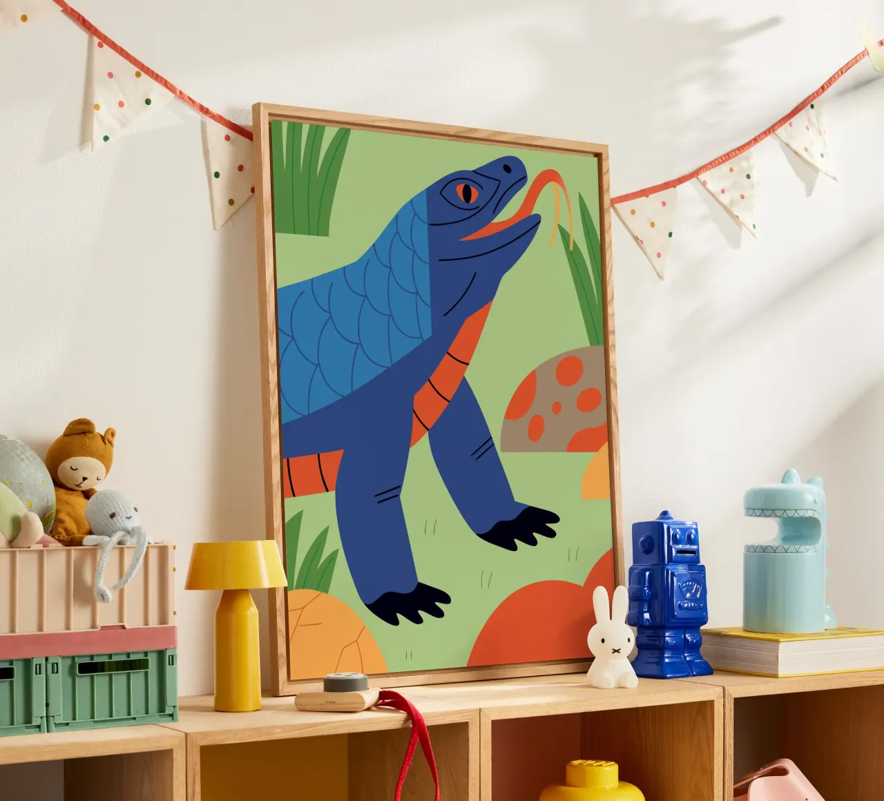 Komodo Dragon Stroll plexiglass da PROTECT ANIMALS